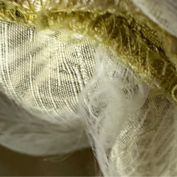 Tommy Bahama Silk Shirt L Vintage “Relax” Windowpane Check Tribal Leaves - Picture 7 of 8